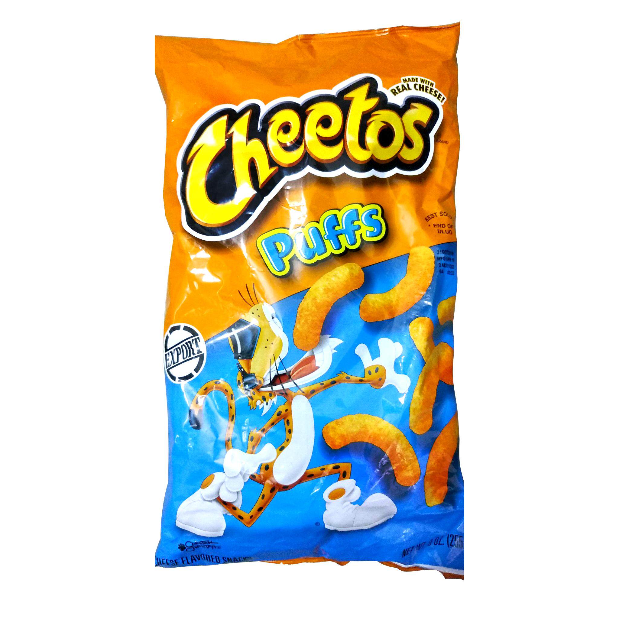 现货美国奇多芝士味玉米大直条小吃Cheetos Puffs Cheese Snas