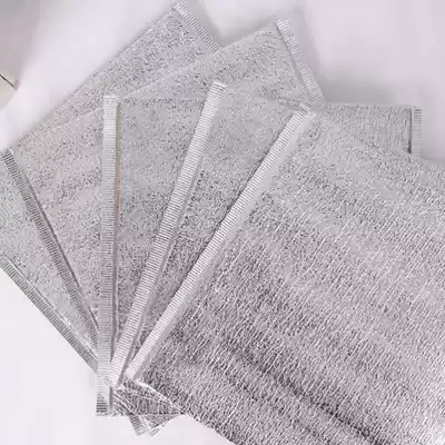 Thermal insulation bag disposable aluminum foil extra thick delivery self-sealing tin foil insulation bag fruit cake fresh refrigerated packaging