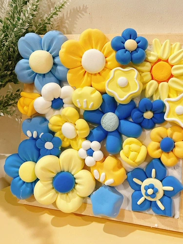 Сверхлегкая глина, детская нетоксичная трехмерная фоторамка, интеллектуальная игрушка для тренировок, «сделай сам»