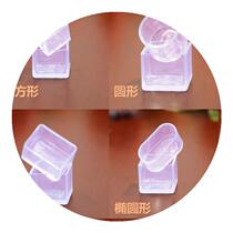 Wear-resistant thickened foot covers for chairs o foot covers stool foot pads table leg protective covers silent non-slip dining table