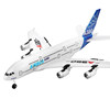 Remote Control Airplane Model Passenger Plane Toy for Boys, Airbus A380 Large-Scale Aviation Model, Children's Assembly Simulation, Drop-Resistant