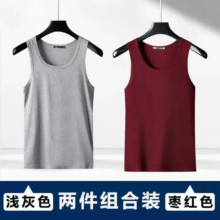 Летняя тонкая шелковая футболка с круглым воротом без рукавов, slim fit