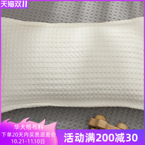 Lindora baby child cotton waffle pillowcase pillow set washed 0-14 year old baby can be customized without fluorescent agent