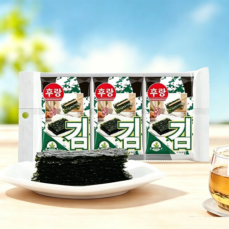 8包！阿一波岩烧海苔碎开袋即食