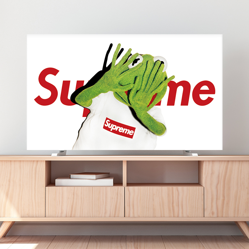 New home LCD TV 55 inch dust cover 65 TV brief about 43 inch computer cover cloth-Taobao