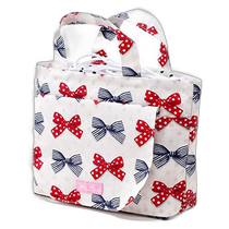ColorfulCandyStyle diaper bag B1304400 polka dot ivory