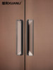 Deli Orig. Color-Blocked Embedded Handle Drawer Wardrobe Door Embedded Handle Slotted Sliding Door Handle