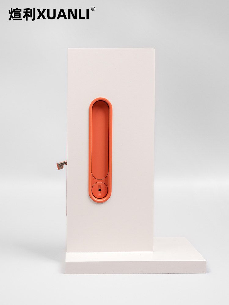 Xuanli Orig. Special Lock for Sliding Doors, Embedded Hidden Hook Lock, Balcony Kitchen Bathroom Sliding Door Lock