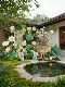 Artificial Flower Atmosphere Props for Outdoor Decoration, Fake Flower Scene Setup, Popular Photo Spot, Landscape Decoration, Lotus Ornaments