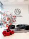 2026 New Festive Atmosphere Decoration Red Yarn Ball Hanging Ornaments Shop Entrance Floor-Standing Decorations