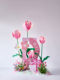 Artificial Tulips, Faux Flowers, Light Luxury High-End Landscaping, Popular Photo Spots, Atmospheric Photo Zones, Decorative Displays, and Beautiful Arrangements