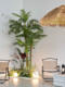 Indoor Artificial Green Plant Decoration and Landscaping, Camping Style, Large-Scale Artificial Plant Potted Landscape Ornaments for Shopping Malls and Hotels