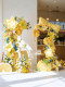 Large Eva Artificial Flower Yellow Rose Wedding Props Photo Frame Outdoor Display Decoration Arrangement Landscaping Ornament