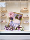 Monet's Garden Artificial Flowers and Fake Flower Arrangements in Purple for Indoor Shopping Malls, Creating a Spring Atmosphere Scene Setup, Floor-Standing Decorations