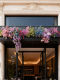 Artificial Flower Shop Front Door Vine Decoration with a High-End Feel, Realistic Purple Vine Fake Flower Hanging Ornaments