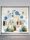 Simulated Green Plant Landscaping Combination Hydrangea High-End Landscape Arrangement Spring Window Decoration Display Scene Ornaments