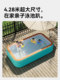 儿童充气游泳池家用室内小孩宝宝婴儿泳池大型折叠户外成人戏水池
