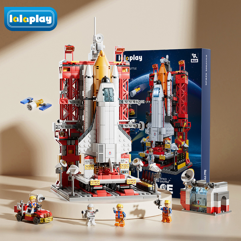 スペースシャトル ビルディングブロック おもちゃ 組み立てパズル 子供用宇宙船 中国ロケット 新年 男の子 誕生日プレゼント