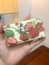 florinda Italy imported milk-tone strawberry soap handmade bath cologne flower-tone fragrance soap