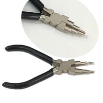 5 5-inch multifunctional 6-in-1 round nose pliers jewelry hairpin special winding pliers hairpin tool jewelry pliers mini pliers