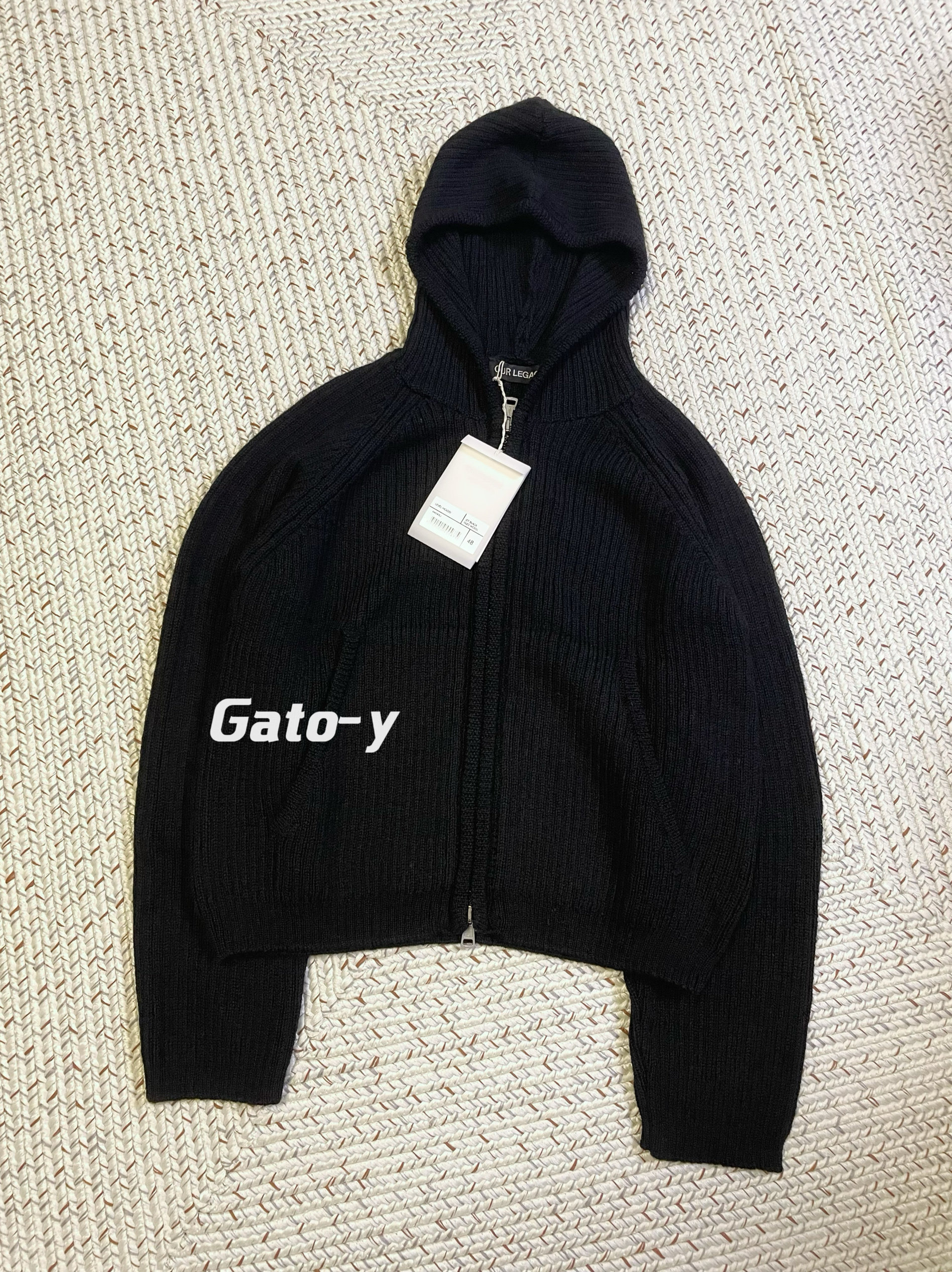 現貨折扣】Our Legacy 24AW Level Hood 針織拉鍊帽衫衛衣