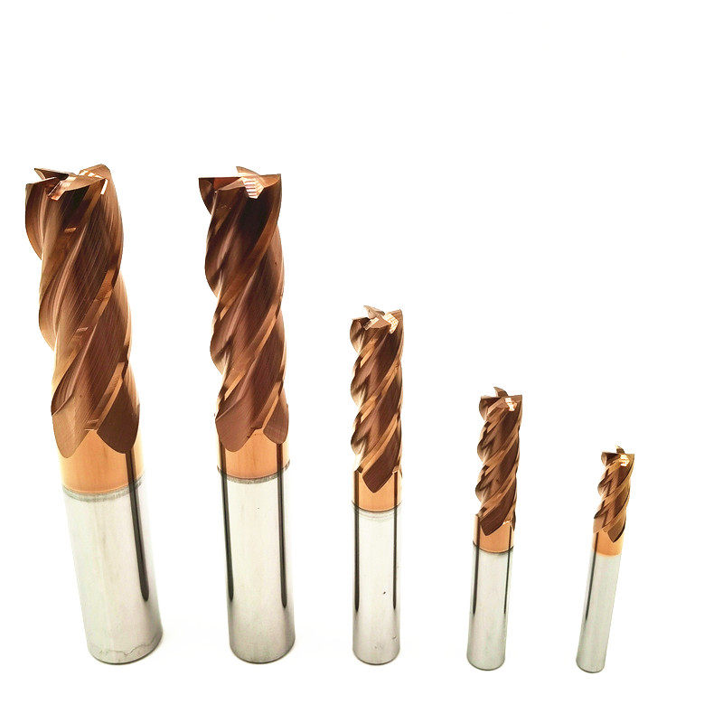 Plant Pin 55-degree 4-edge tungsten steel milling cutter Carbide CNC Numerical Control Cutter 2-Edged Keyway Knife Coating Flat Gong Knife-Taobao