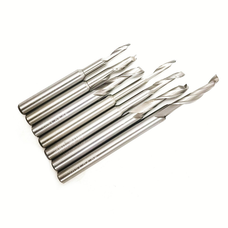 High speed steel M2 aluminium with single-edge milling cutter double-edge profiling cutting knife aluminium alloy curtain wall door and window imitation type cutter 8mm-Taobao