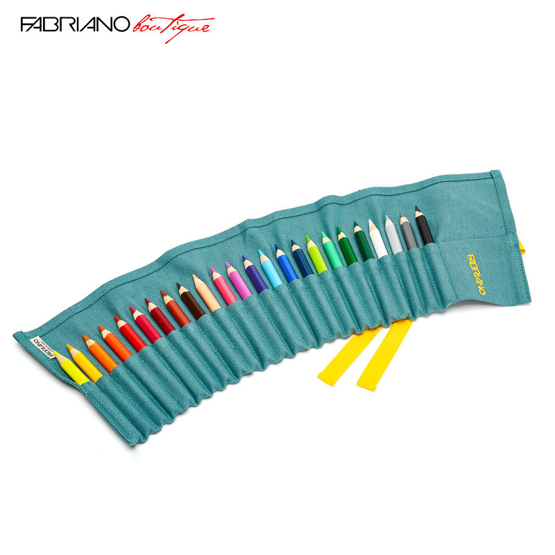 Official flagship store Italy imported FABRIANO 24-color pencil set Feibina art students special color pencil professional hand-painted painting pen beginner painting set