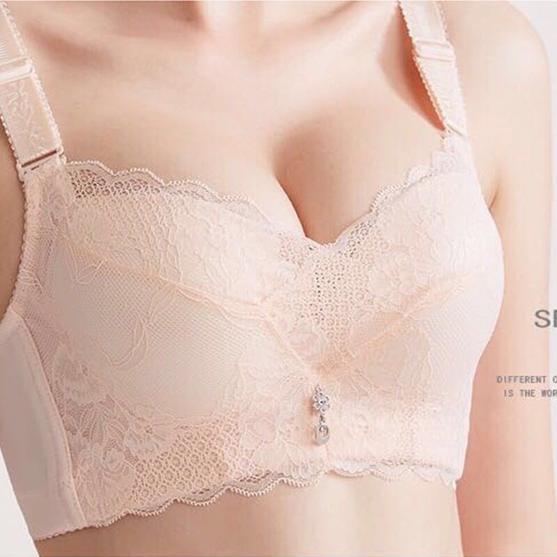 No steel ring ultra-coaling 6cm thickened bra small chest flat breasts ultra-thick and breathable extra-thick adjustment type lingerie women a cup