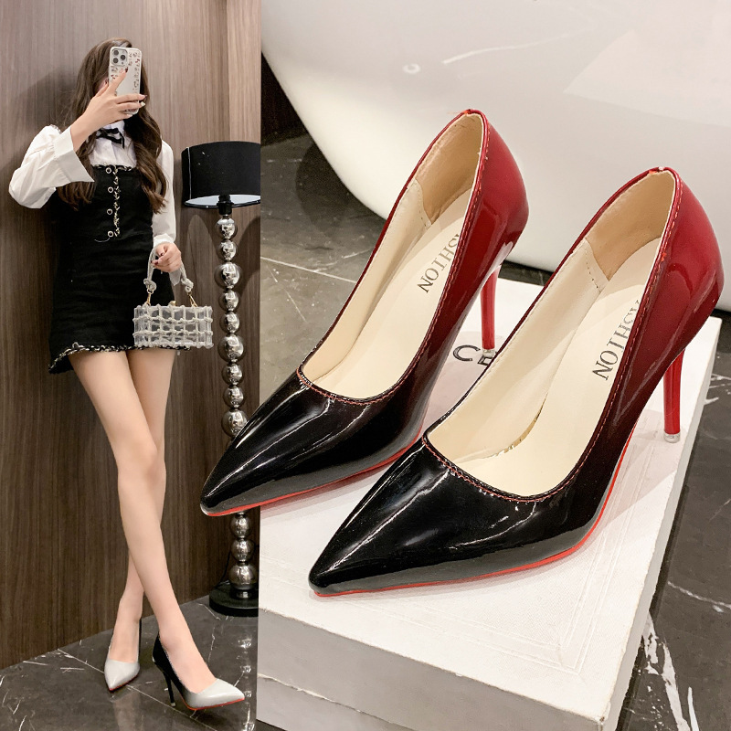 35-50 Large Size Women's Shoes 49 Red Sole Side Cut-Out High Heels 48 Gradient Color Pointed Toe Work Shoes 48 Men's Cross-Dressing Shoes 47 35-50 Large Size Women's Shoes 49 Red Sole Side Cut-Out High Heels 48 Gradient Color Pointed Toe Work Shoes 48 Men's Cross-Dressing Shoes 47