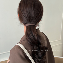 Internet celebrity high-end hair clip on the back of the head twisted hair clip womens autumn and winter grab clip duckbill clip one-word clip hair clip