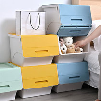 Flip Storage Box Front Opening Thickened Kids Toys Storage B