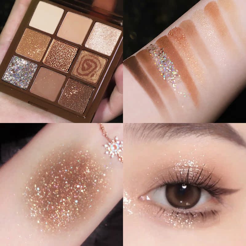 Autumn Winter Earth Color Eye Shadow Discs of Superfire Affordable Students Small Crowdbrand 2021 New Web Red