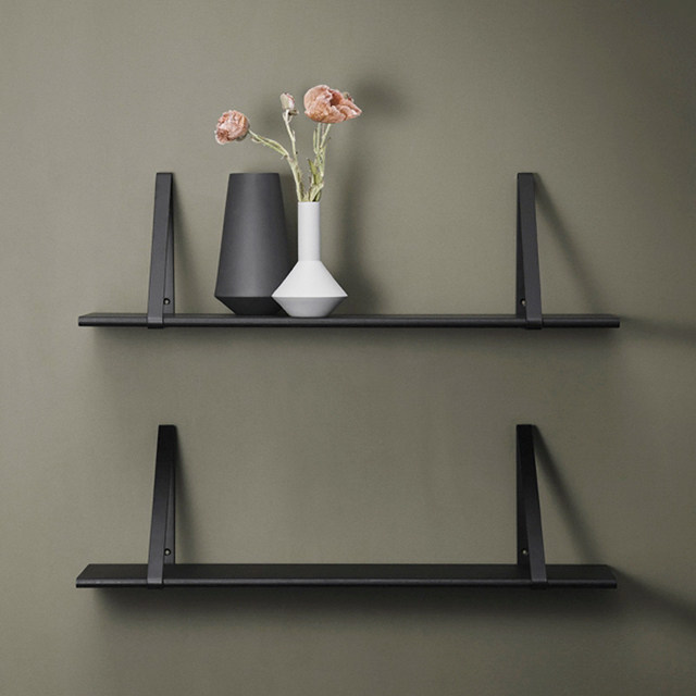 Nordic Creative Wall Frame Denmark Triangle shelf on the Denmark Triangle shelf wall