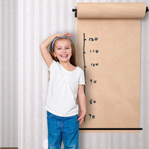 ins explosive decorative Net red hand-painted dessert shop studio artifact childrens wall drawing board Kraft paper replacement