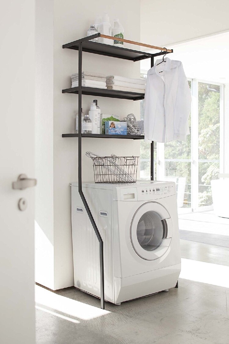 Nordic simplified balcony washing machine washing machine washing machine washing sewing rack Bathroom frame