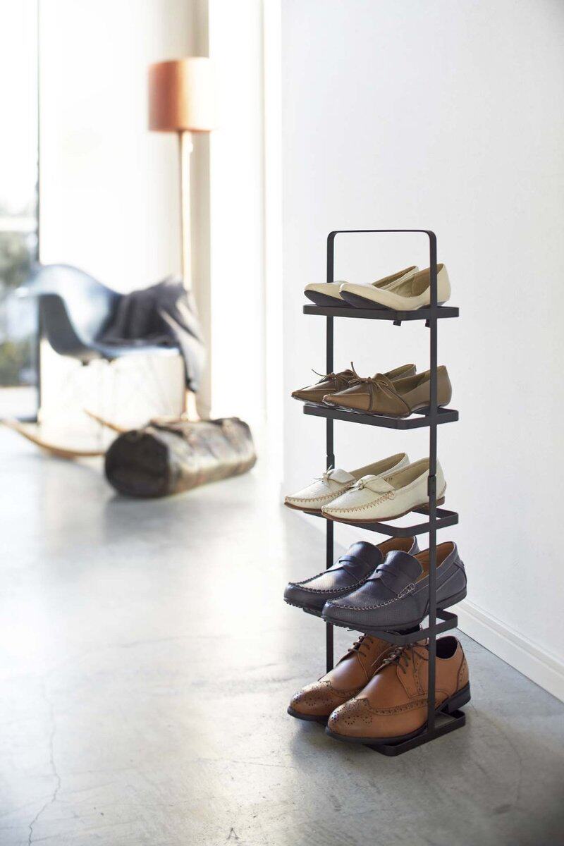 Home decoration Interior design Simple Nordic slippers shoe rack Multi-layer rack Shoe store rack 
