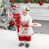 Santa Claus Doll Christmas Decorations Standing Santa Claus