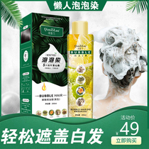 (Shake the same sum) Plant Bubbles Dye yourself at home Dyed Hair Cream 2022 Xianbai Flagship Store