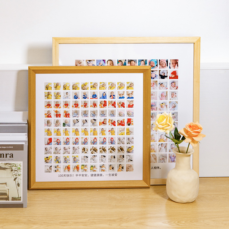 May Pavilion Pavilion Pavilion Pavilion Pavilion Painting Photo Frame frame mounted diy photo Wall Wall Baby 100 days old