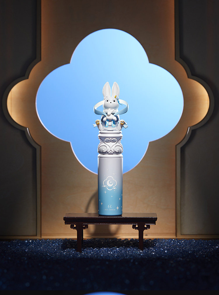 【中国直邮】 醉时光 玉兔口红 可爱物语 兔兔柔雾哑光唇釉 中秋节礼物 J03相思蔻(红茶豆沙色)*1支