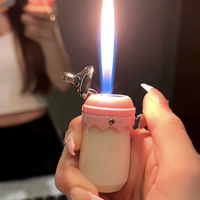 丨Маленькая банка для молока с крышкой-клубничкой 丨Компактная и портативная