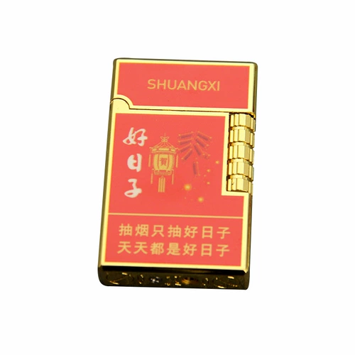 Креативная зажигалка с боковым колесиком для друга, популярно в интернете