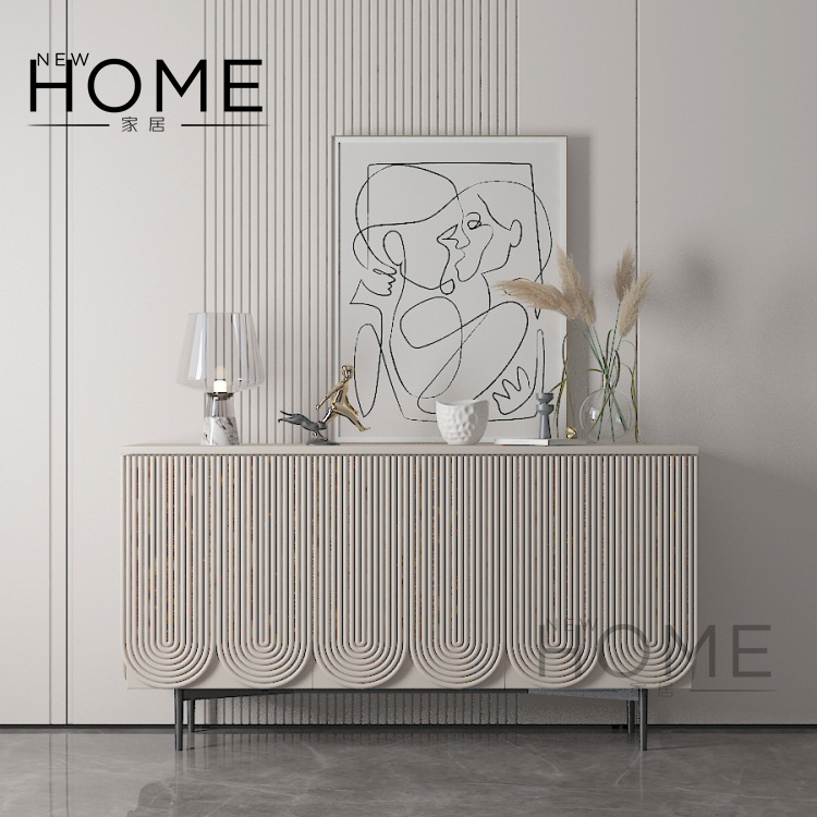 home brief approx. modern creative dining cabinet baking lacquered minimalist nemesis red-hush closed cabinet Nordic minimalist custom-made