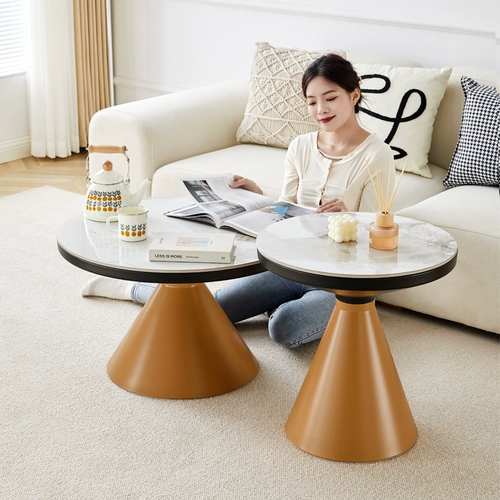 Северный кофейный столик домашний гостиная балконы креативная сеть красного отдыха дизайнер кофейный столик дизайнер маленький круглый столик