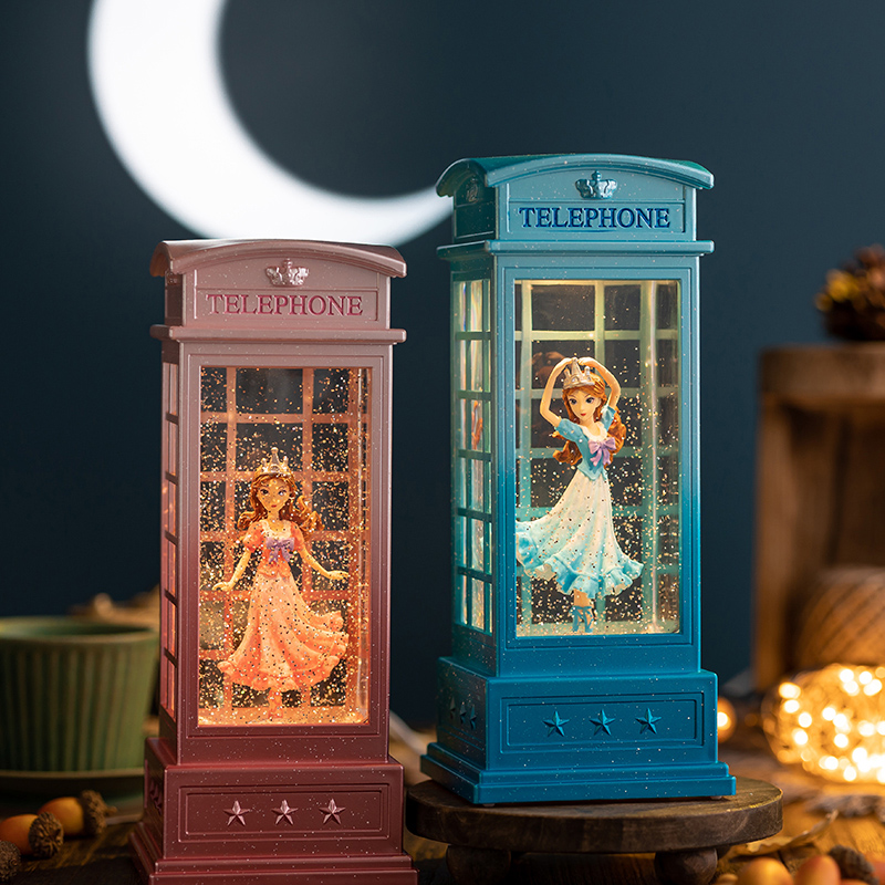 Music box Water crystal ball Iesha princess birthday gift ice chic edge Aisha 8 soundbox to send girl girl child