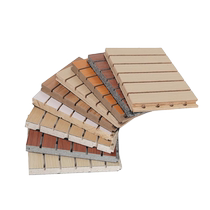 Ceramic aluminum sound-absorbing panel wall decoration piano room ceiling perforated wooden sound-absorbing panel kindergarten ktv special sound insulation panel