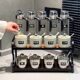 German Kitchen Seasoning Bottle Set Stainless Steel Seasoning Jar Glass Oil and Salt Jar Storage Rack Household Seasoning Set