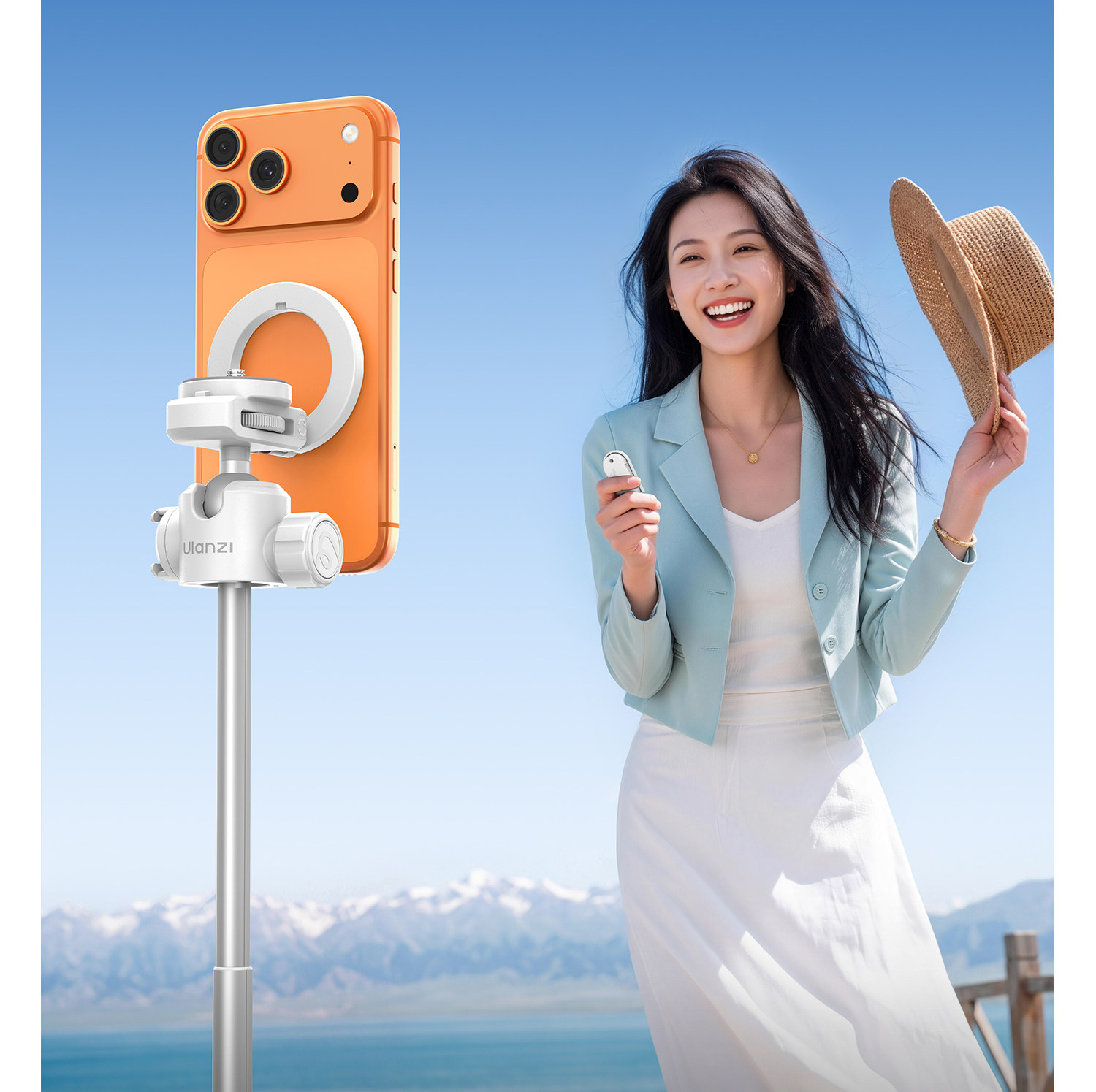 Uianzi MT-44M 磁吸1/4 二合一自拍桿手機相機通用一桿兩用觸地開 25 O1CN01MpuRmP1DS3u2pZrzJ !!2211699780214