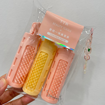 Qing~~ Curl comb integrated hair clip magic fluffy normal bangs active cold perm hair curling clip bangs